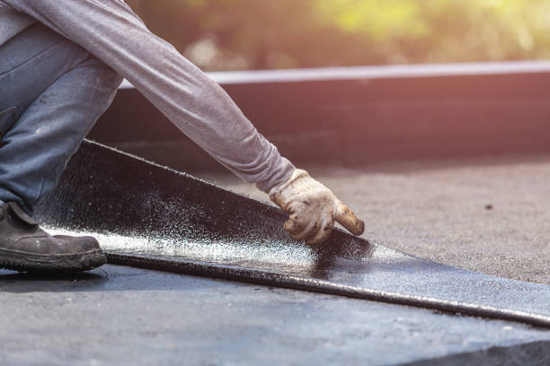 Professional Vapor Barrier Installation technician working in Cedar Lake, IN